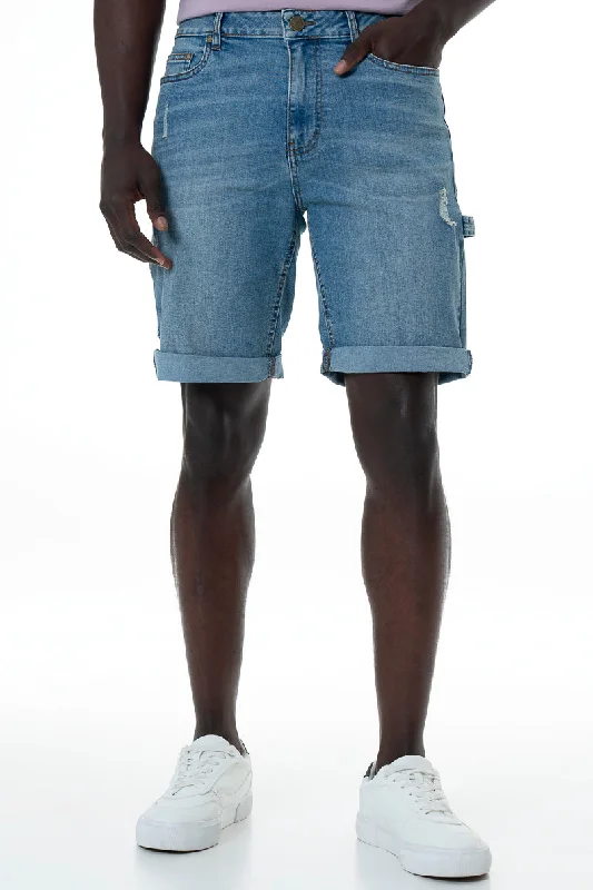 Denim Shorts _ 153913 _ Light Wash