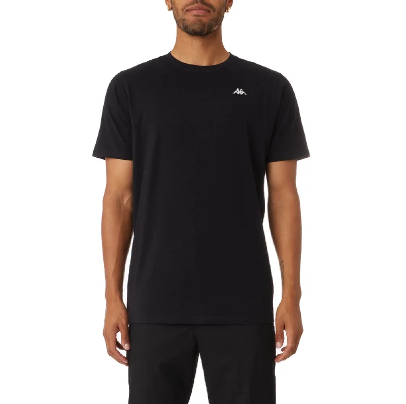 Instant Savings KAPPA AUTHENTIC GAVLE T-SHIRT - Black