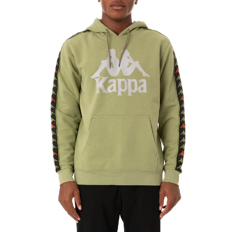 Unbeatable Prices KAPPA 222 BANDA HURTADO 3 HOODIE - GREEN SALVIA