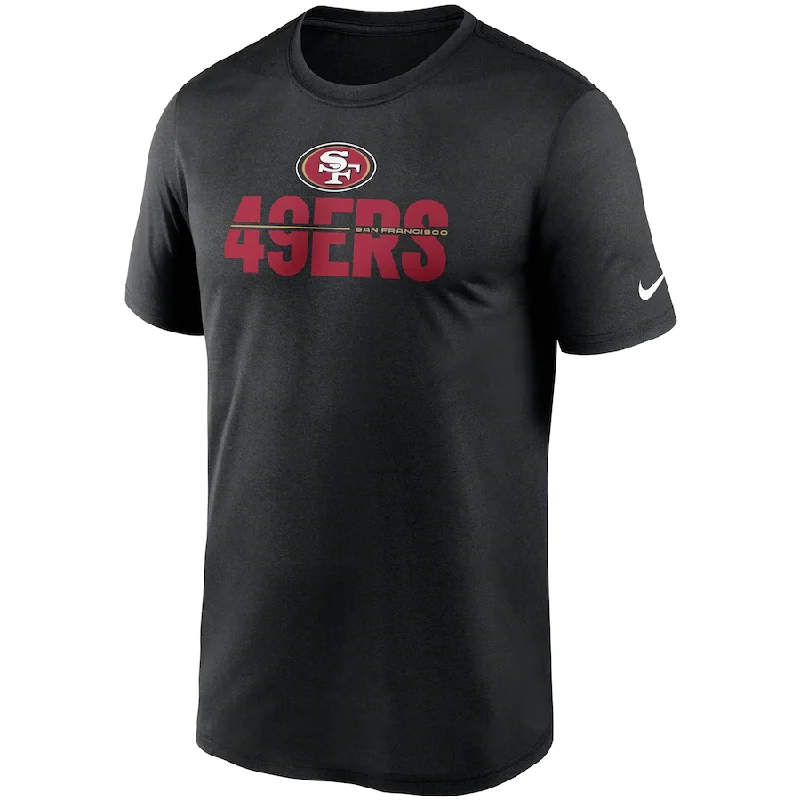 Weekend Steals Await Nike Men's San Francisco 49ers Black Legend Microtype Performance T-Shirt Weekend Steals Await Nike Men's San Francisco 49ers Black Legend Microtype Performance T-Shirt