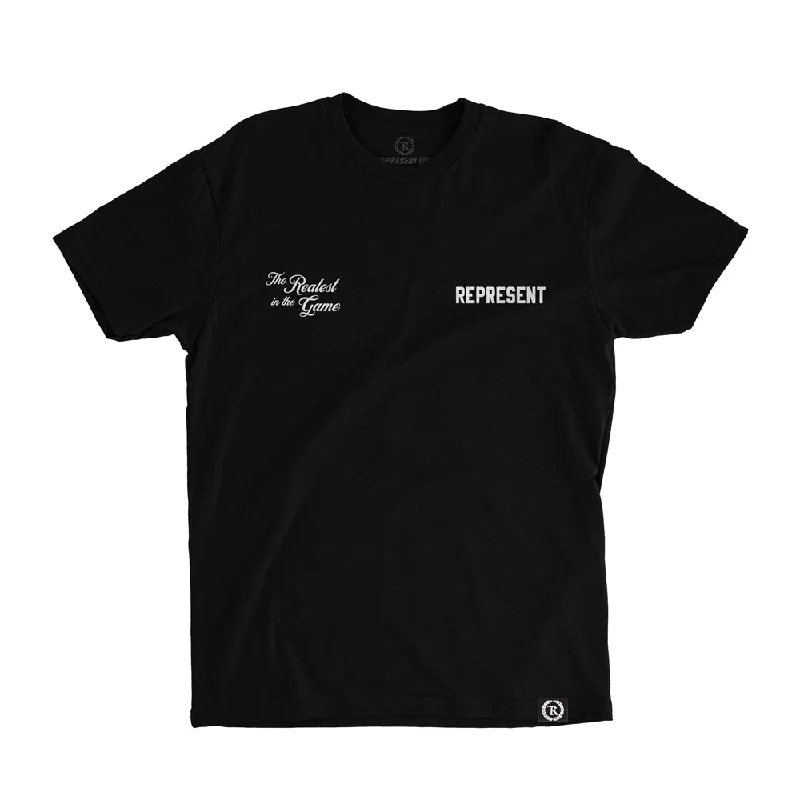 Weekend Deal The Realest in the Game Signature Tee [BLACK]