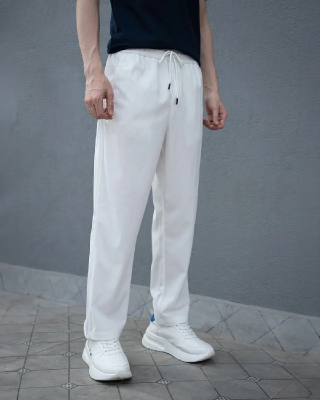 Limited Availability Ice White Corduroy Pant