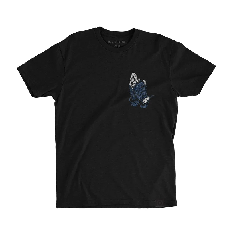 Weekend Bargains to Savor Pray For My Enemies Signature Tee [BLACK X BLUE] LIMITED EDITION