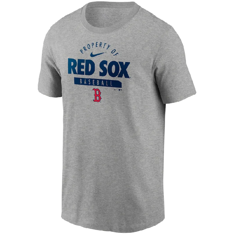 Weekend Shopping Extravaganza Nike Boston Red Sox Primetime Property Of Practice T-Shirt - Gray Weekend Shopping Extravaganza Nike Boston Red Sox Primetime Property Of Practice T-Shirt - Gray