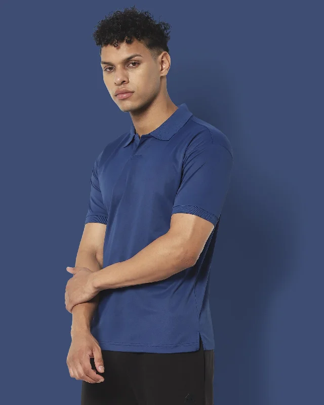 Price Smash Swift Dry Polo : Teal Blue