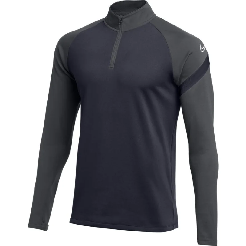 Markdowns NIKE ACADEMY DRI-FIT DRILL TOP-OBSIDIAN/ANTHRACITE/WHITE