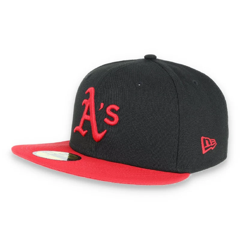 Low Prices Oakland Athletics New Era 59Fifty Fitted Hat-Red/Black