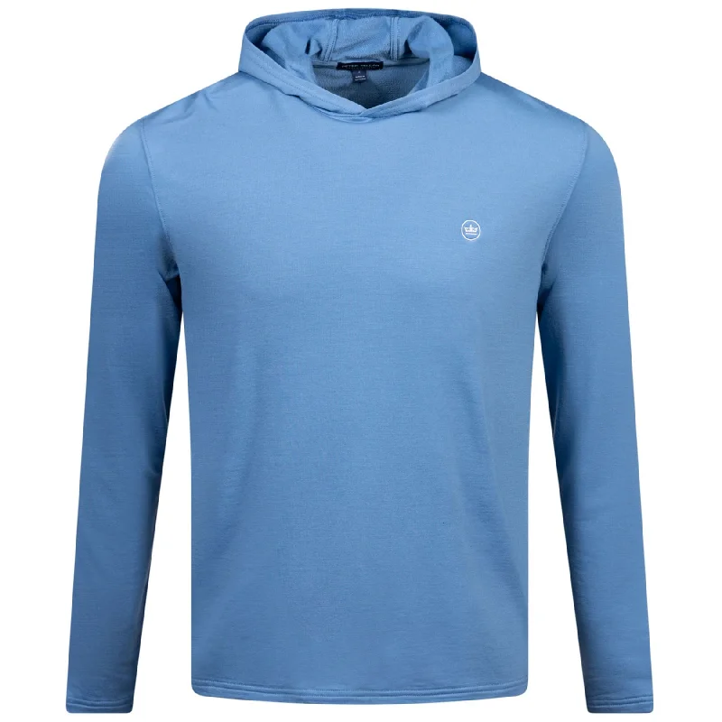 Super Sale Excursionist Flex Hoodie Heather Brook Blue - AW24