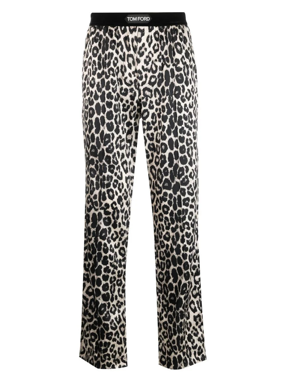 Hurry In Logo-Waist Slip-On Trousers