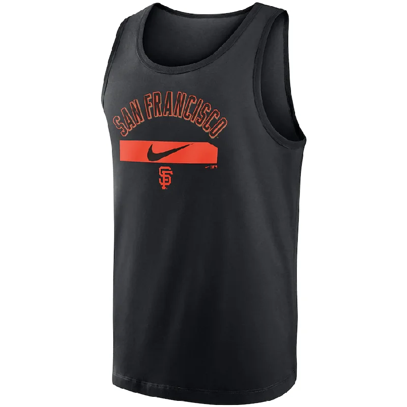 Price Cut Nike San Francisco Giants City Swoosh Classic Tank Top – Black