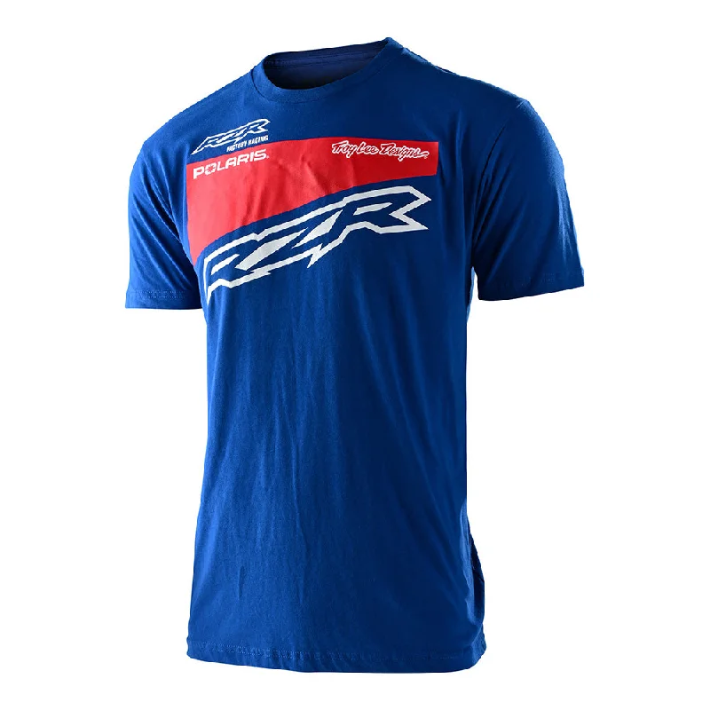 Short Sleeve Tee Polaris Blue / Red