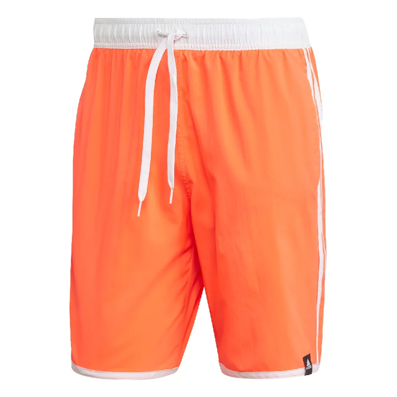 Savings Galore ADIDAS 3-STRIPES CLX SWIM SHORTS-VOLT ORANGE
