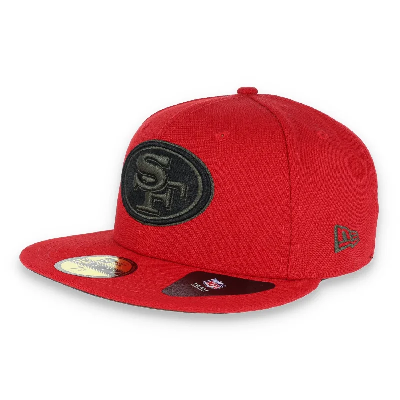 Don't Delay SAN FRANCISCO 49ERS NEW ERA NFL WOOD CAMO 59FIFTY FITTED
