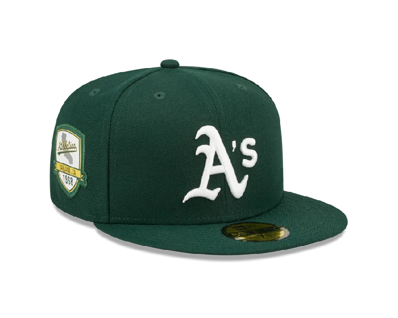 Weekend Offers That Shine NEW ERA OAKLAND ATHLETICS INAUGURAL SEASON PATCH 59FIFTY FITTED HAT Weekend Offers That Shine NEW ERA OAKLAND ATHLETICS INAUGURAL SEASON PATCH 59FIFTY FITTED HAT