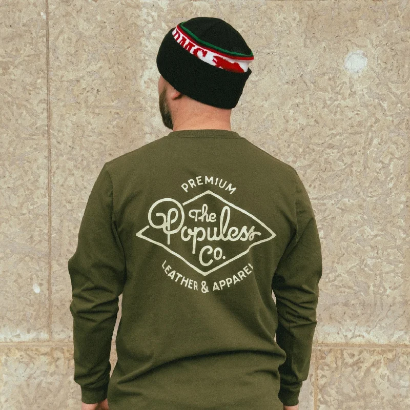 Closeout Premium Long Sleeve - Olive