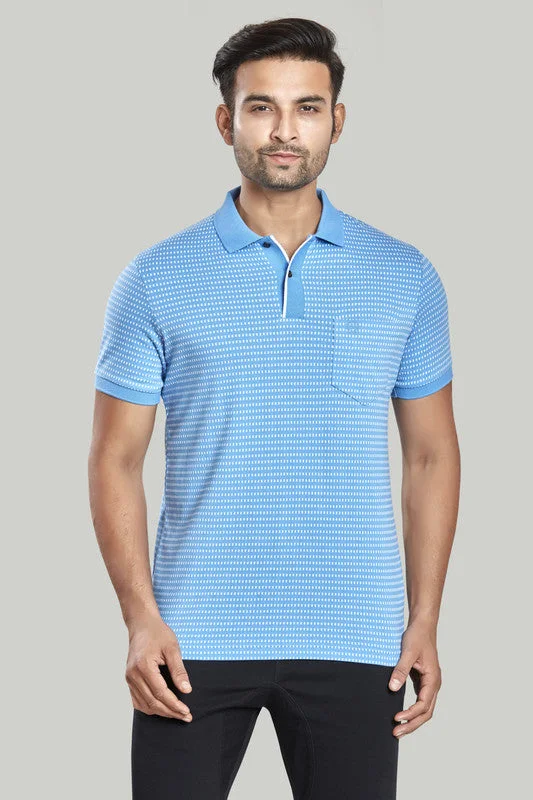 Deal Zone Jacquard Texture Polo