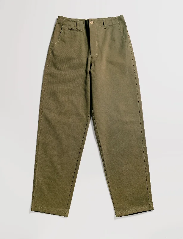 Final Clearance Hockney Cotton Pants - Khaki