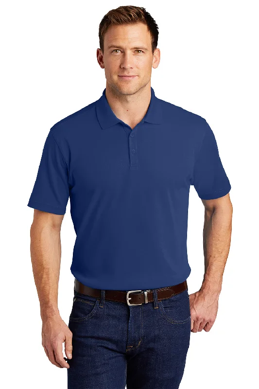 Savings Bonanza Port Authority Mens Silk Touch Performance Moisture Wicking Short Sleeve Polo Shirt - Royal Blue Savings Bonanza Port Authority Mens Silk Touch Performance Moisture Wicking Short Sleeve Polo Shirt - Royal Blue