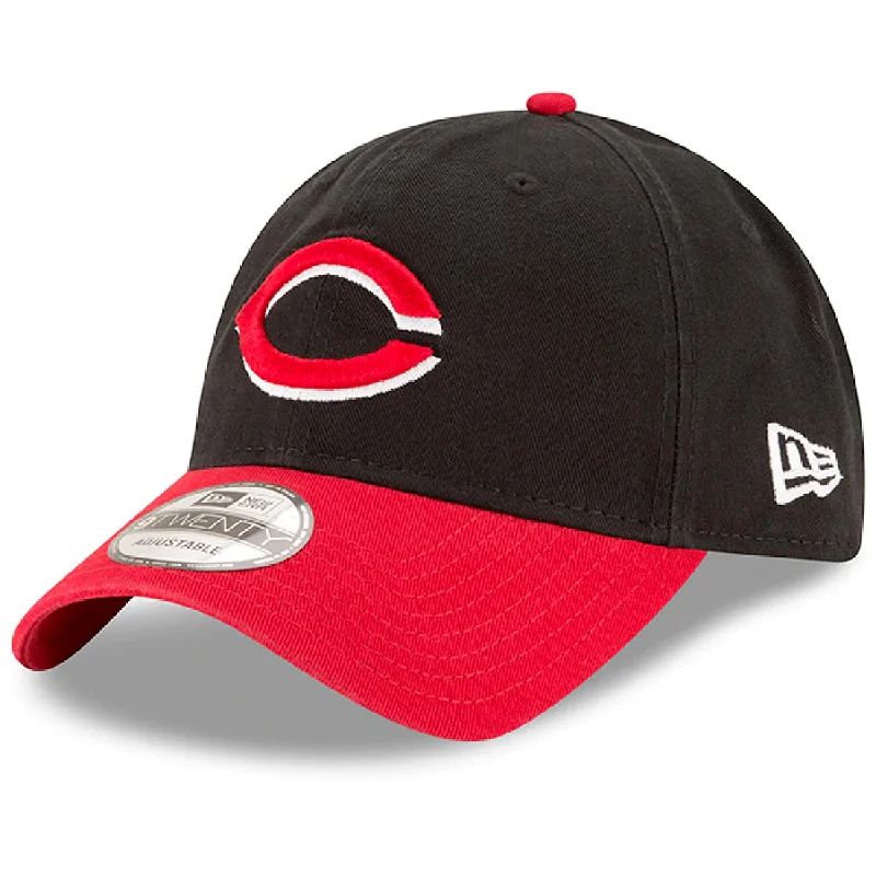 Amazing Value Cincinnati Reds New Era Black/Red Alternate Replica Core Classic 9TWENTY Adjustable Hat Amazing Value Cincinnati Reds New Era Black/Red Alternate Replica Core Classic 9TWENTY Adjustable Hat