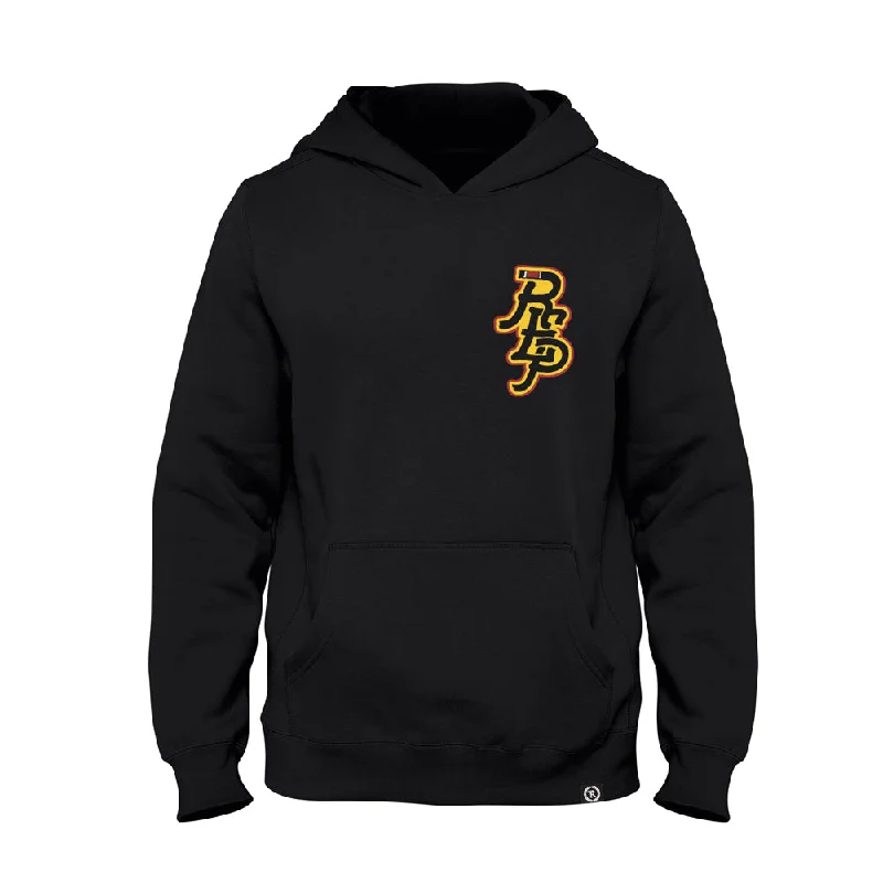 Blowout Deals Represent Jiu Jitsu Dojo Heavyweight Hoodie [BLACK] LIMITED EDITION