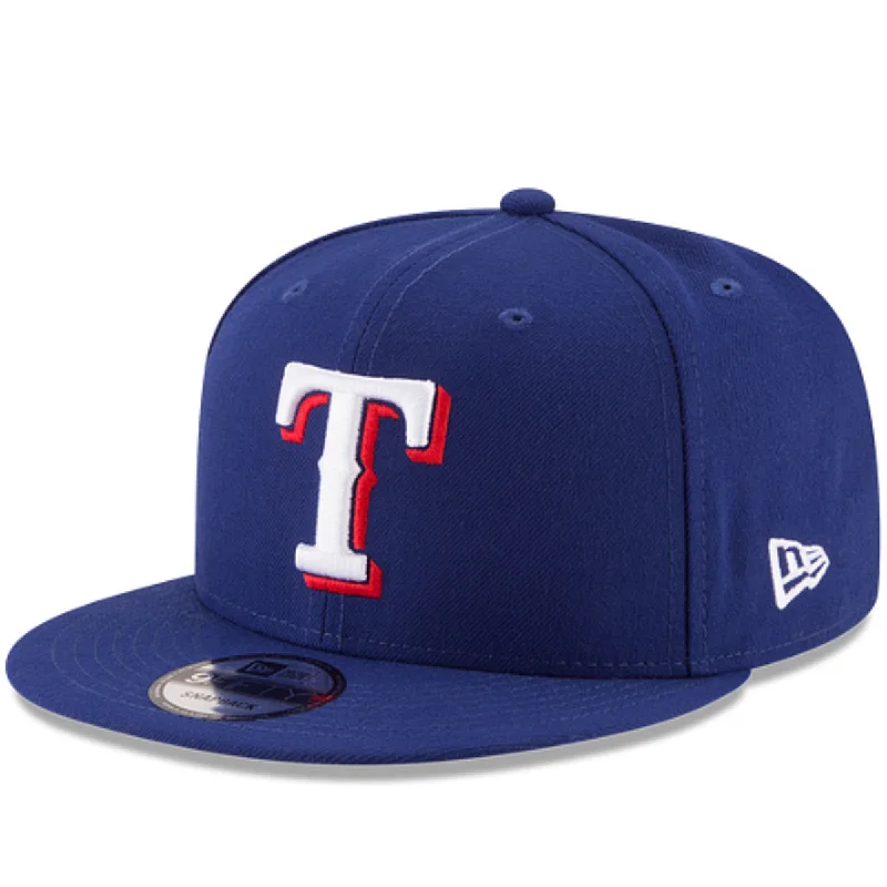Low Cost TEXAS RANGERS NEW ERA ON FIELD BASIC COLLECTION SNAPBACK 9FIFTY-BLUE