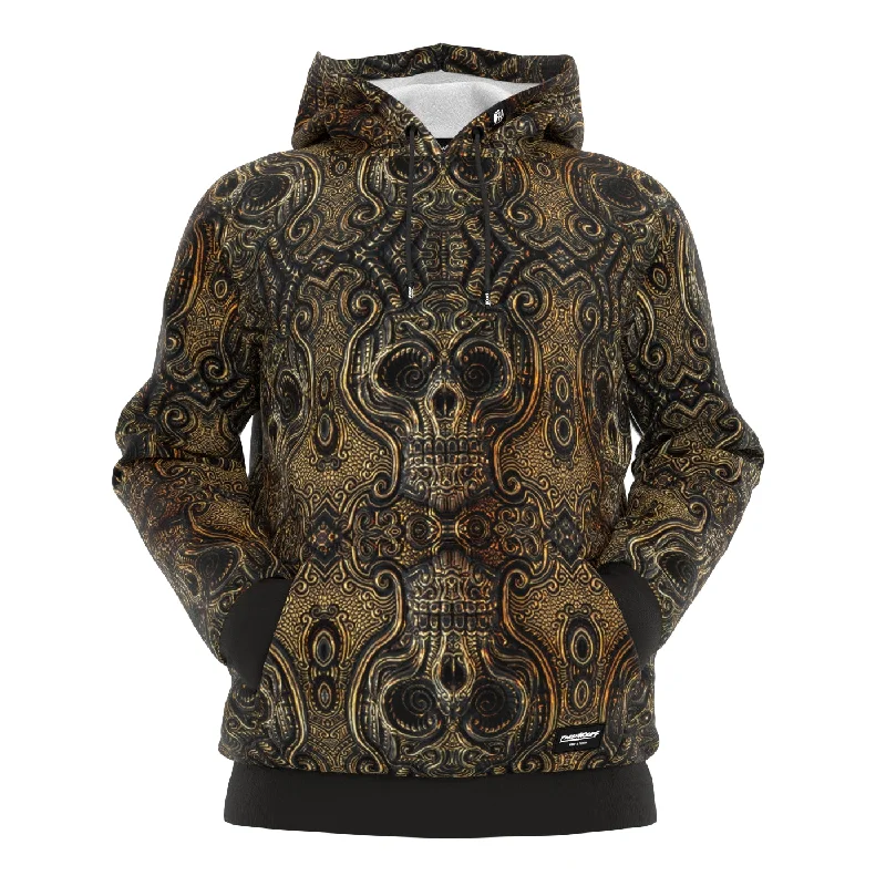 Weekend Deals That Sparkle Ancient Skull Totem Hoodie