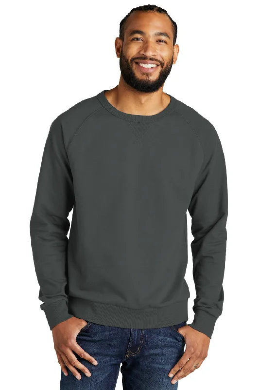 Blowout Deals Allmade Mens Organic French Terry Crewneck Sweatshirt - Terrain Grey