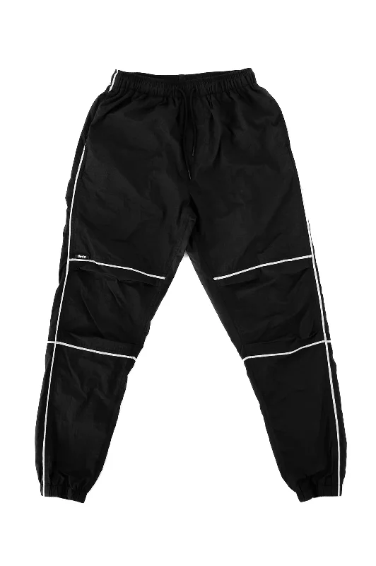 Low Cost Track Pants with White Lines