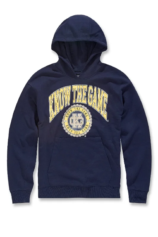 Know The Game Pullover Hoodie (Navy)