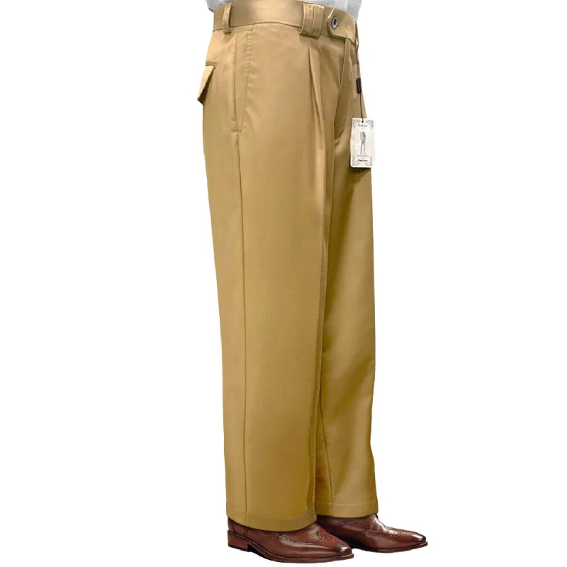 Centauri Collection: Camel Wide-Leg Pants