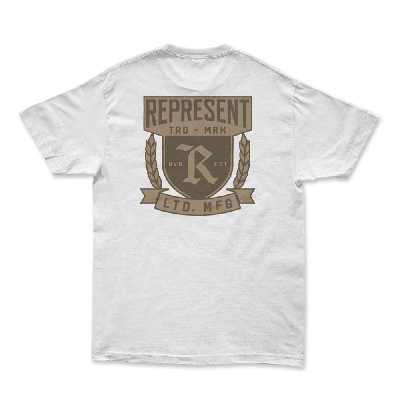 Reduced Rates LTD MFG Heavyweight Tee [WHITE X SAND] LIMITED EDITION