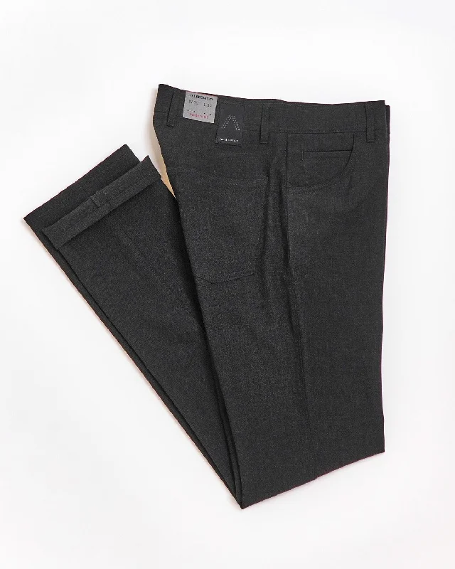 Charcoal 'Stone' Modern Fit Ceramica 5 Pocket Tech Dress Pants