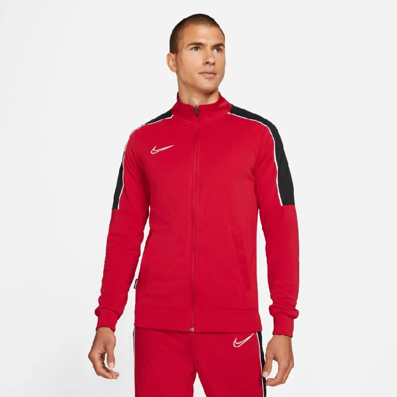 Weekend Savings Galore Nike Dri-FIT Academy Men's Knit Soccer Track Jacket-RED/BLACK Weekend Savings Galore Nike Dri-FIT Academy Men's Knit Soccer Track Jacket-RED/BLACK