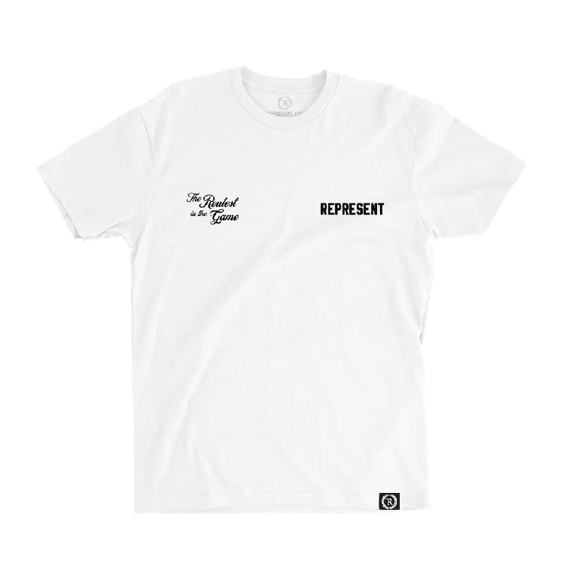 Steals and Deals The Realest in the Game Signature Tee [WHITE]