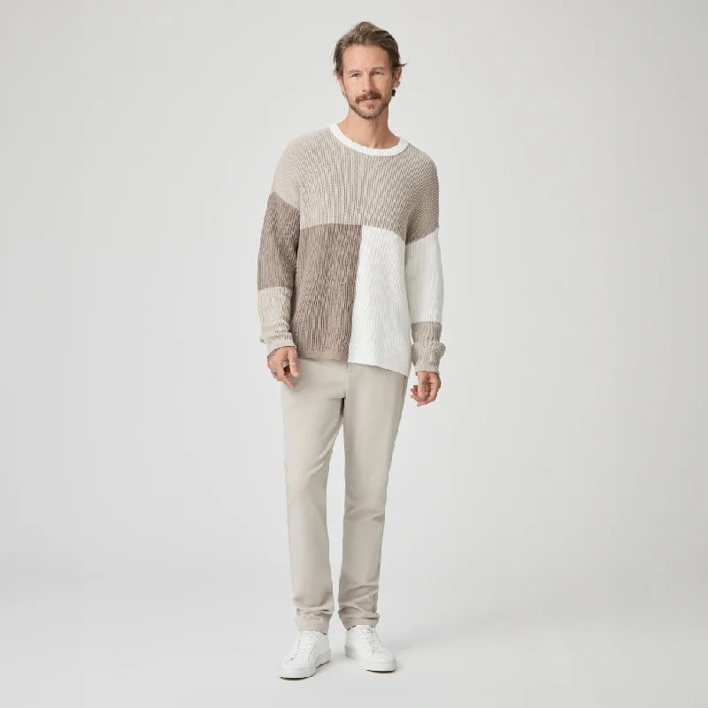 Unbeatable Deal Fresh Oyster (Beige) Stafford Slim Fit Trouser - PAIGE