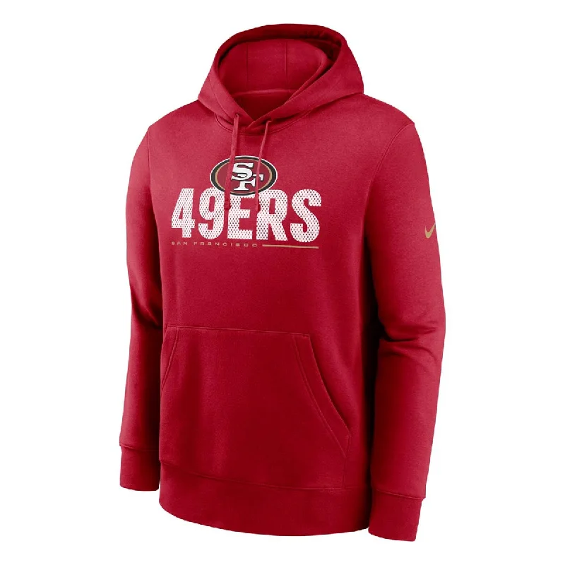 Weekend Specials Just for You Nike San Francisco 49ers Local Club Pullover Hoodie - Red Weekend Specials Just for You Nike San Francisco 49ers Local Club Pullover Hoodie - Red
