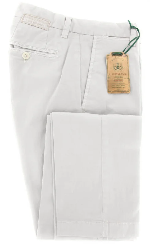 Luigi Borrelli Light Gray Pants - 38 US / 54 EU