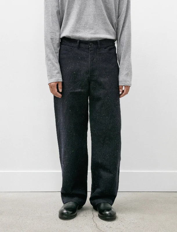 Nulpointdrei Trousers Dark Herringbone Denim