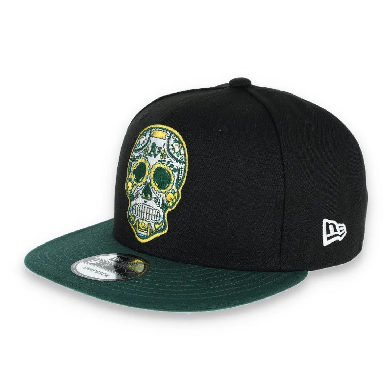 Cash Savings Oakland Athletics New Era 9FIFTY Adjustable Snapback Hat Sugar Skull-Green/Black Cash Savings Oakland Athletics New Era 9FIFTY Adjustable Snapback Hat Sugar Skull-Green/Black