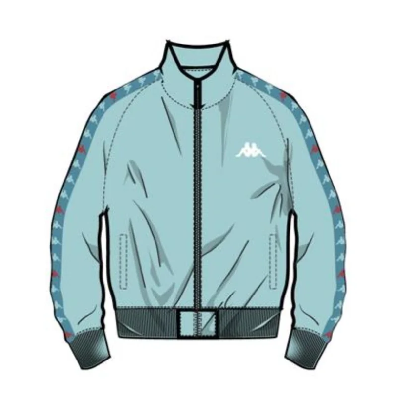 Year-End Deals KAPPA 222 BANDA DULLO TRACK JACKET-GREEN WATER-BLUE PEACOCK-RED TOREADOR Year-End Deals KAPPA 222 BANDA DULLO TRACK JACKET-GREEN WATER-BLUE PEACOCK-RED TOREADOR