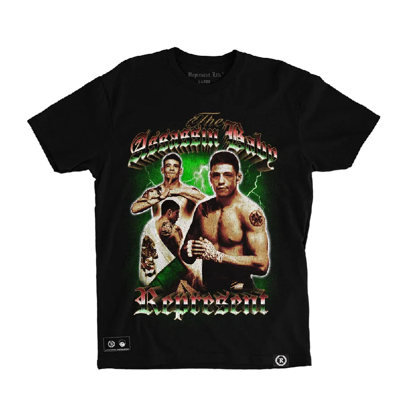 Discount Mania Brandon Moreno WORLD TOUR Signature Tee [BLACK] UFC MEXICO CITY