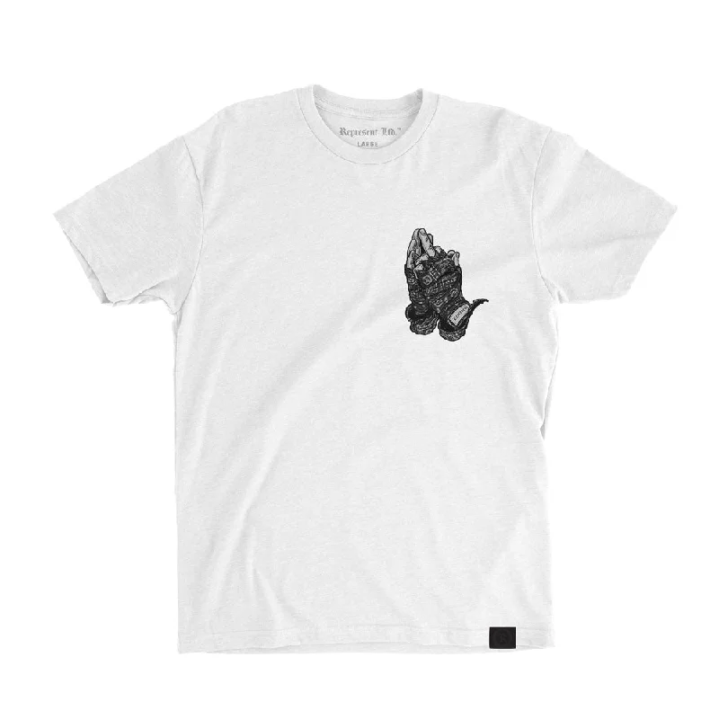 Weekend Offers That Delight Pray For My Enemies Signature Tee [WHITE] LIMITED EDITION