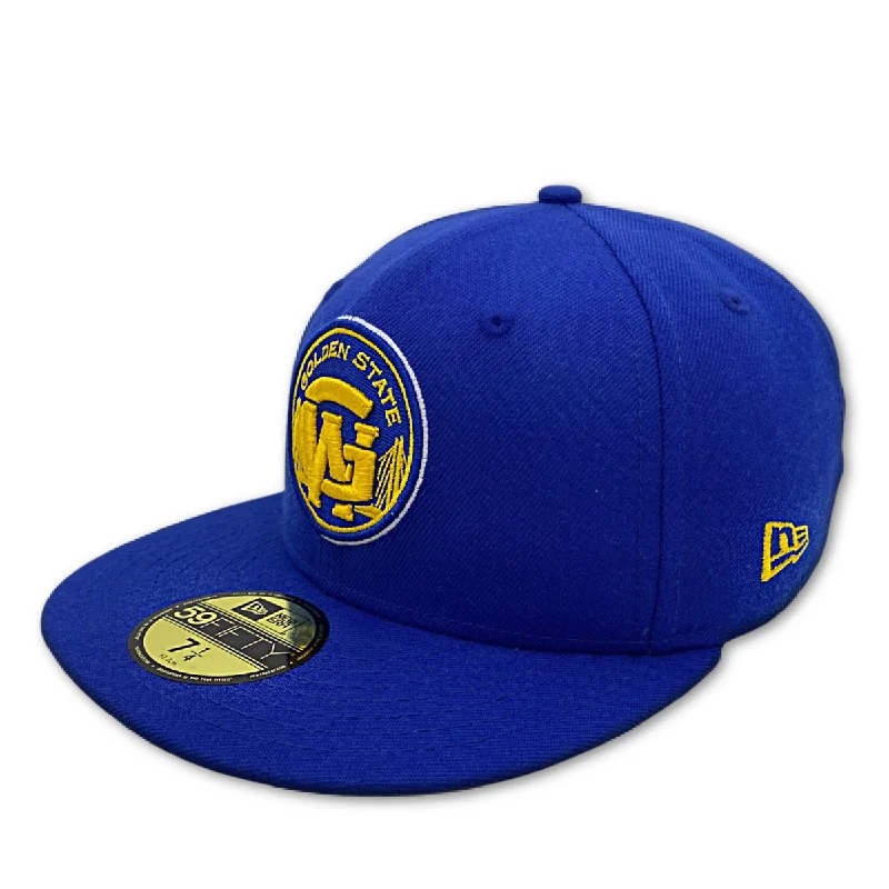 Super Deal GOLDEN STATE WARRIORS COMBO LOGOS 59FIFTY HAT-ROYAL