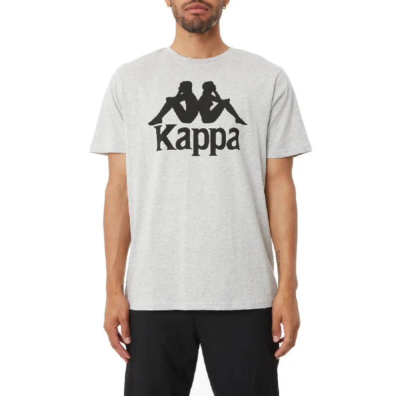 Price Rollback Kappa AUTHENTIC ESTESSI T-SHIRT-GREY/BLACK
