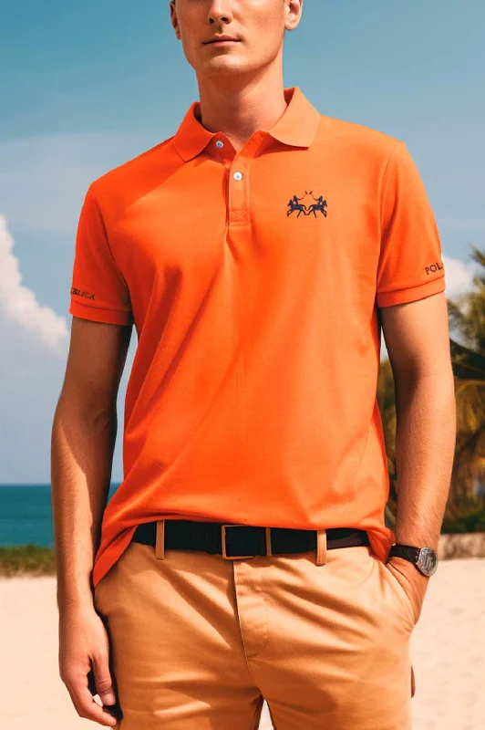 Today’s Special Polo Republica Men's Two Horse Rider & PR Embroidered Short Sleeve Polo Shirt Today’s Special Polo Republica Men's Two Horse Rider & PR Embroidered Short Sleeve Polo Shirt