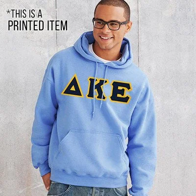 Custom Printed Fraternity Hooded Sweatshirt - Gildan 18500 - DIG