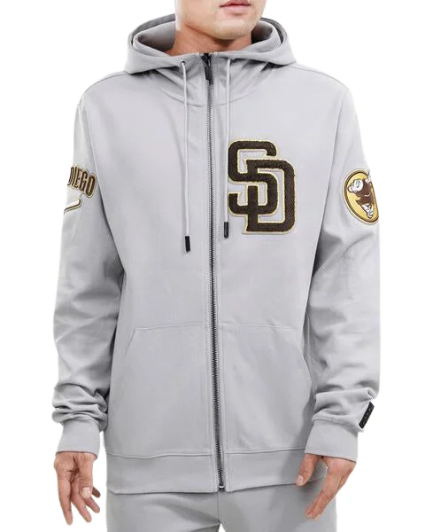 Weekend Specials to Love PRO STANDARD SAN DIEGO PADRES LOGO ZIPPER HOODY
