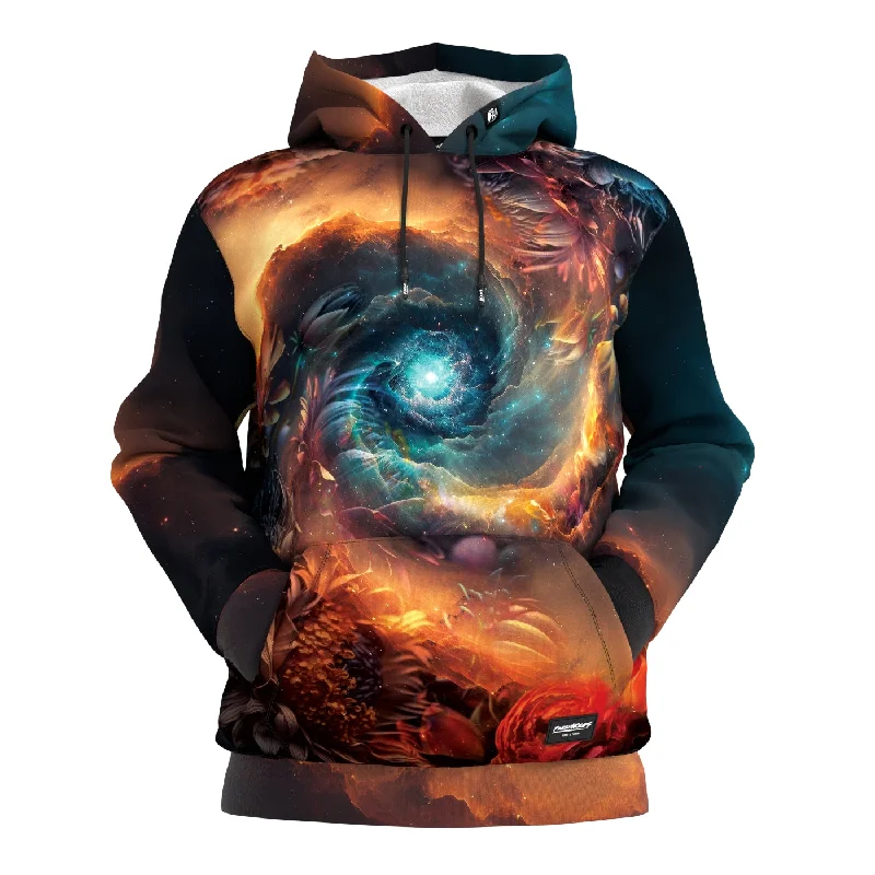 Extra Savings Space Flower Hoodie