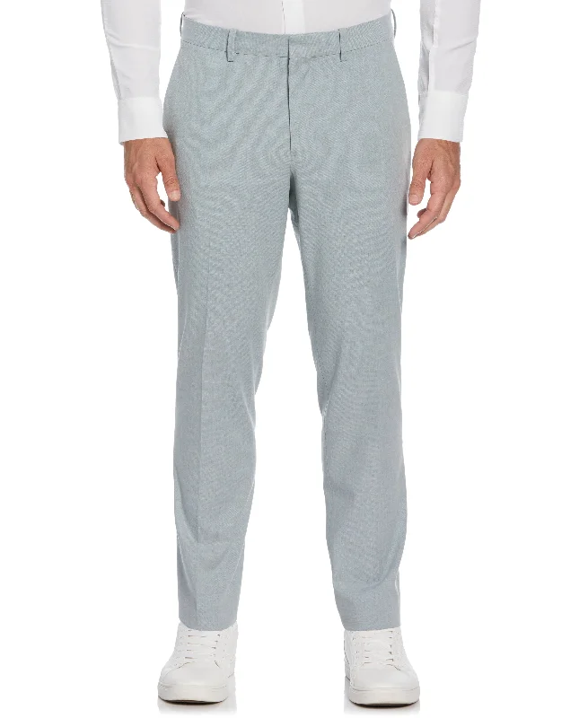 Weekend Savings Sensation Tua X Perry Ellis Collaboration Slim Fit Two-Tone Tech Stretch Suit Pant