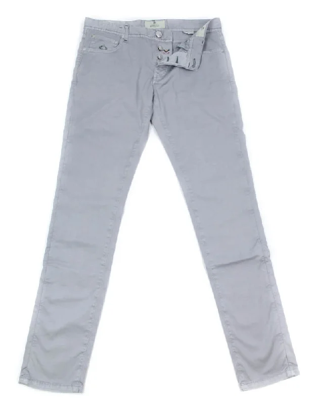 Closeout Luigi Borrelli Gray Pants - 30 US / 46 EU